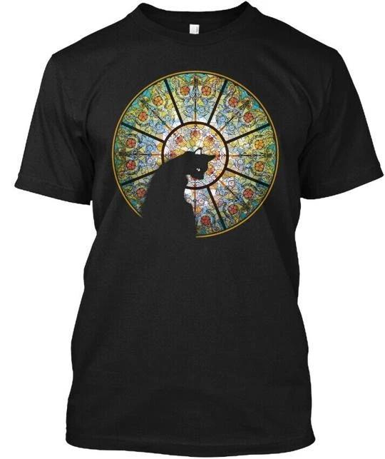 Halloween Black Cat Tee T-Shirt 2XL