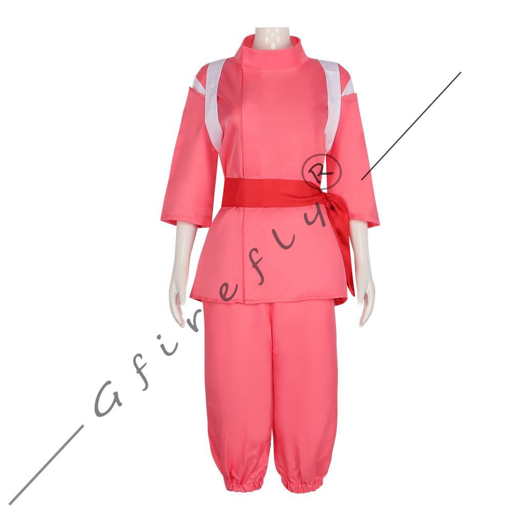 Film d'animation classique japonais Tenue COS Chihiro Haku Personnage de Performance Scénique Le Même Costume de Cosplay Ensemble Costume Trois Pièces