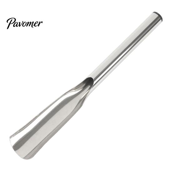 Precision Soil Depth Tool Stainless Steel Garden Trowel, Narrow Pointed Gardening Hand Shovel, Non Deforming Spade Digging for Planting, Weeding,