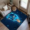 Brazilian Football Star Area Rug Design for Bedrooms Dining Room Dormitory Foyer Antislip Carpet Office home decor