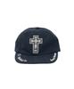 ETCE Estate Cross Flat Cap (Navy)