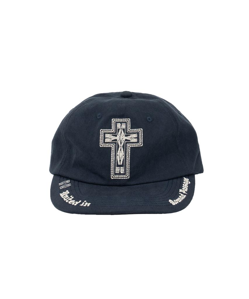 ETCE Estate Cross Flat Cap (Navy)