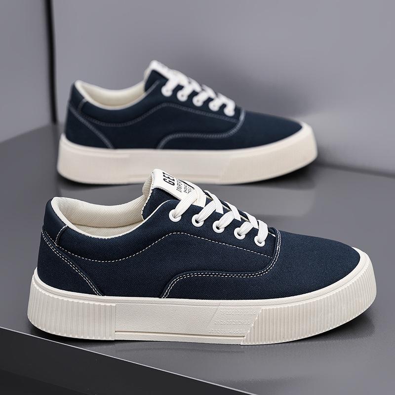 

Холщовые мужские туфли новая летняя студенческая универсальная дышащая повседневная обувь для скейтборда мужская платформа нескользящая спортивная трендовая обувь 44