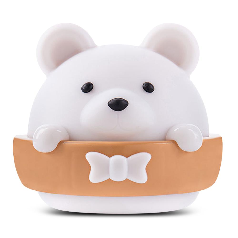 2019 Original USB Lade LED Nachtlicht Bär Stufenlose Dimmen Mit Fernbedienung Nacht Lampe Für Kinder Geburtstag Geschenk