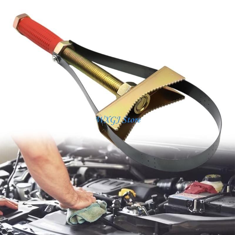 37JE Oil Filter Remover Tool Multifunction Hand Tool for Car Truck Strap Wrench Tool