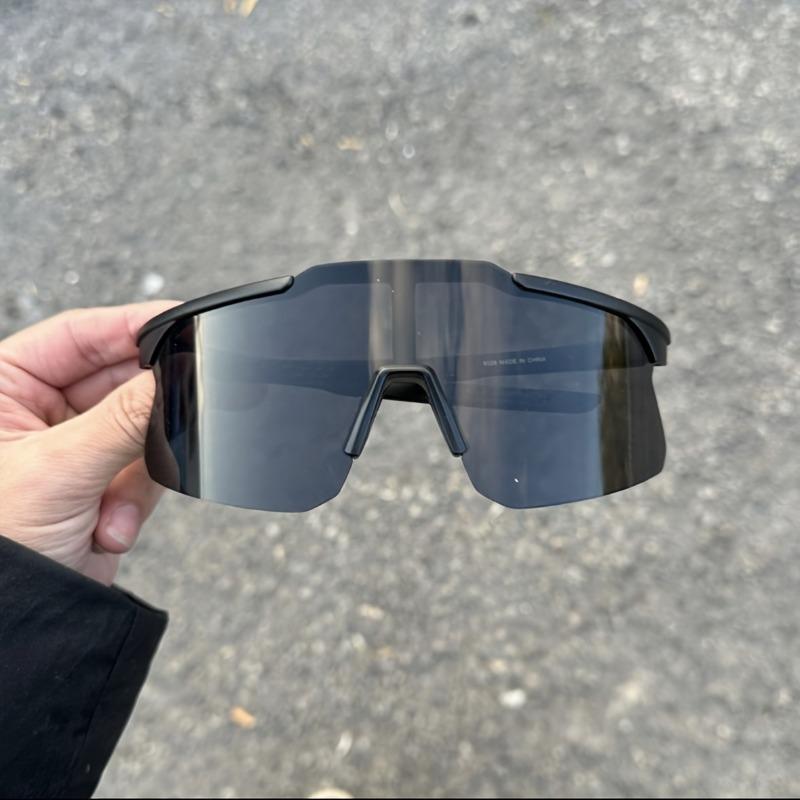 Outdoor Sports Sunglasses Cycling Running Anti-ultraviolet Sun Glasses Cool Outdoor Windproof Sand Proof Mirror Sunglasses UV400