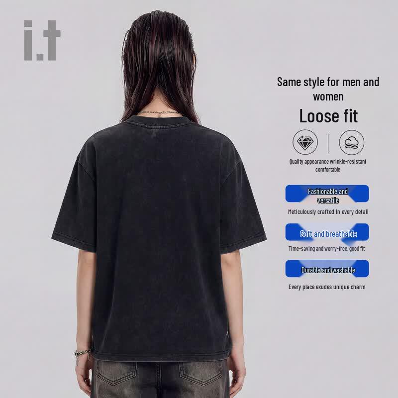 :CHOCOOLATE I.t Ink Splash Graffiti Short Sleeve T-Shirt