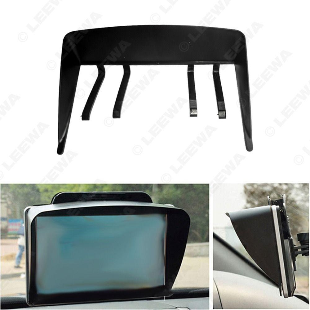 Black Navigator Sun Shade 7 Inch GPS Screen Visor Hood New GPS Sunshade Visor
