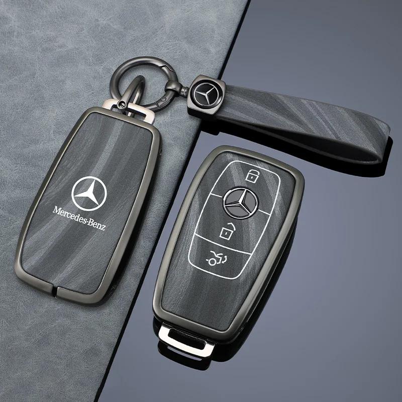 Car Key Case Cover Shell for Mercedes Benz Cla250 Mercedes Benz GLS53 2019 GLS450 Maybach GLS600 2021 AMG C63S GLE 450 2020 ZS4
