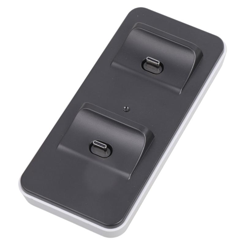 Efficient Wireless Game Controller Charger Dock Double Slot Simultaneous Charging Compact Design With LED Status Light 1