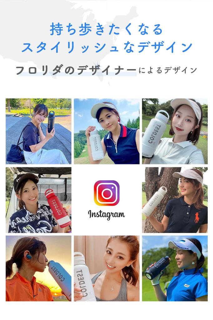 Bottle that Melt Ice for 36 Coldest Water Bottle The Coldest Water All Season Warm Retention 13 Hours Vacuum Insulated Direct Drinking 32oz [Sports