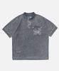 Mideueobdeiteu Garment Dye Print Polo Shirt_2Color
