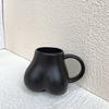 Creative Ceramic Mug Milk Taste Butt Body Shape Nude Lovely Cup Handle Design Desktop Storage Home Decoration Coffee Cups