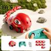 Magnetic Snake Toy RC Game Toy, Electric Remote Control Eating Itself Two Player Battle Parent-Child Interactive Competitive Race Car for Boys Girls