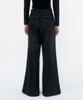 Teulimingbeodeu Suede Piping Classic Set-Up Pants [ Black ]
