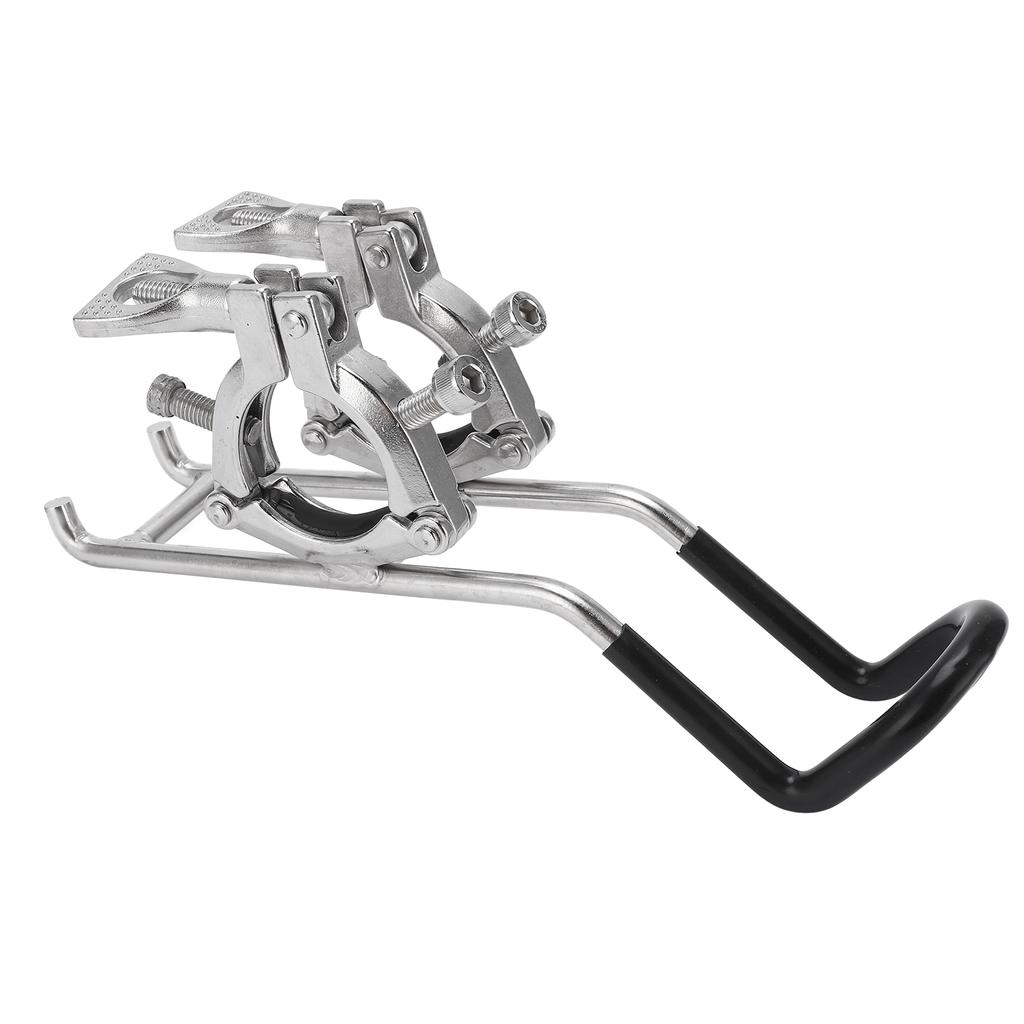 Boat Fishing Rod Holder 316 Stainless Steel Double Clamp Adjustable Rack for Yacht Speed Boats