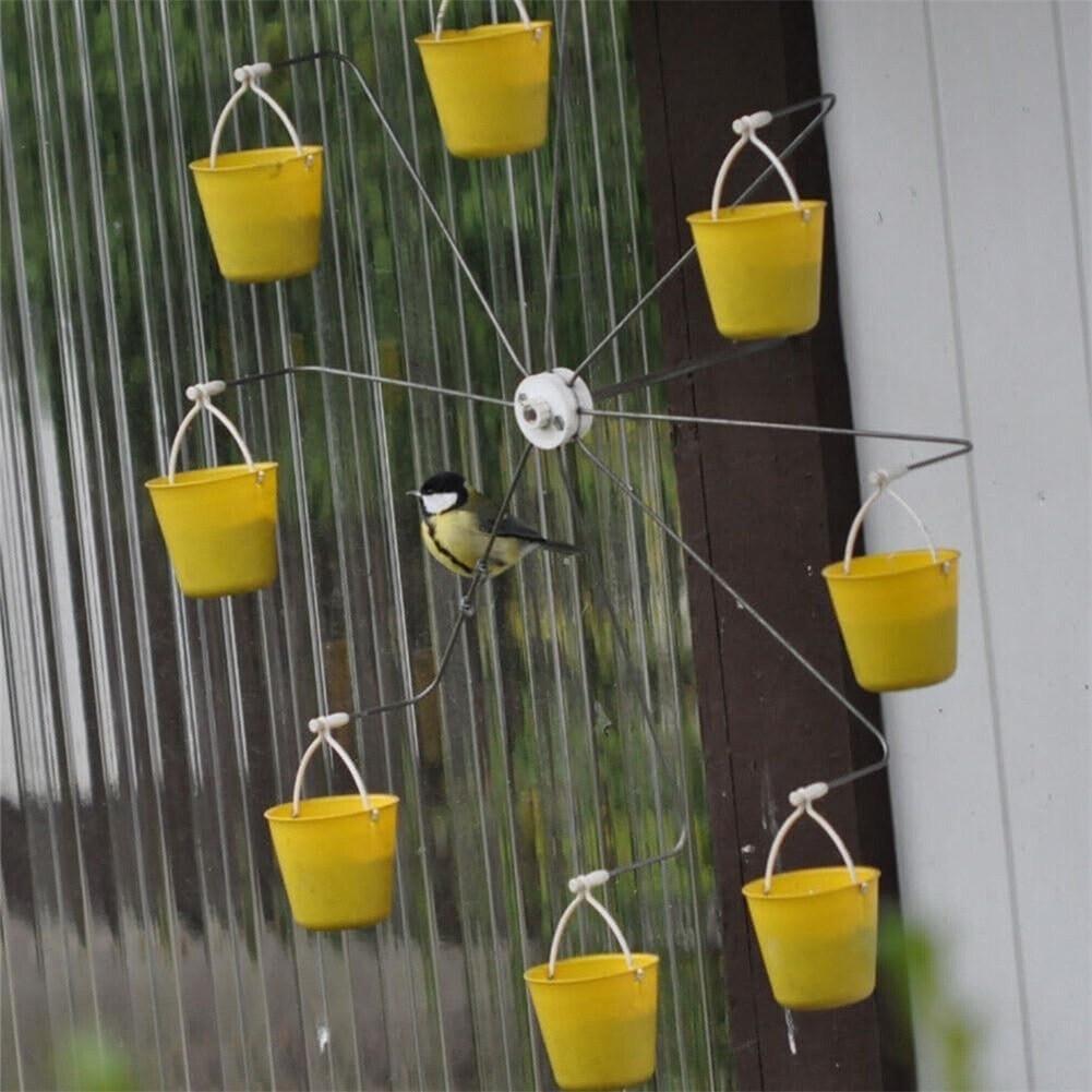 Karmnik dla ptaków Diabelski Młyn Innowacyjna zabawka dla ptaków Obrotowa konstrukcja