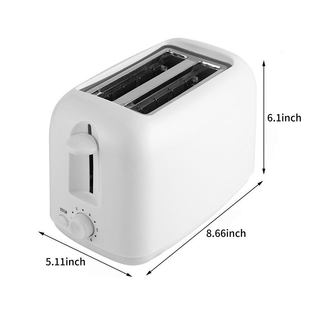 Chléb Elektrický stroj na pečení chleba Stroj 2 k snídani Ohřev Kuchyně