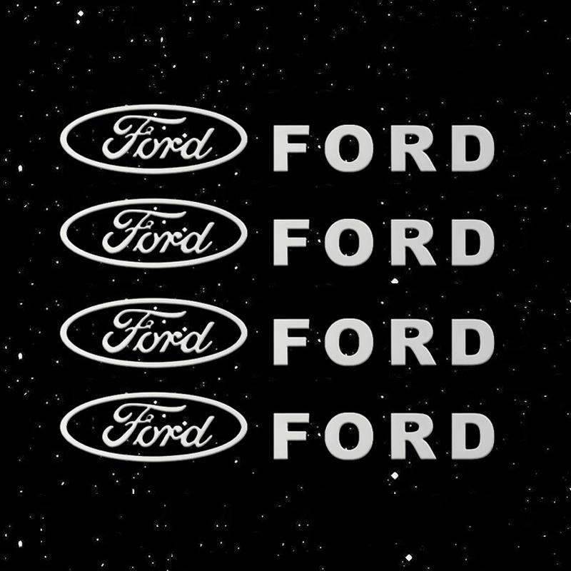VCLG2 3D Car Styling Metal Sticker Interior Decorative Decals For Ford Escape Kuga Mondeo Ecosport Fiesta Focus 2 3 MK1 MK2 Fusion