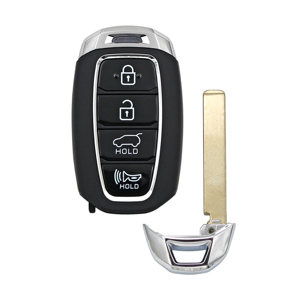 SKCW6 Ecusells 3/4/5 Button Remote Smart Car Key Shell Case Housing Cover For Hyundai Tucson Santa Fe I30 Creta IX25 Solaris Kona