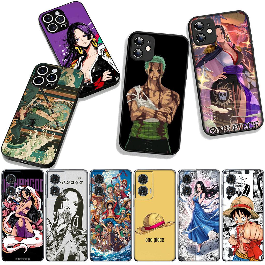 Zoro One Boa Hancock Pieces Luffy Phone Cover for Apple iPhone 17 16 11 Pro XS Max XR 6 7 8 Plus 16E SE 2020 Air 5 SE2 Case