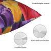 Tulip Spring Pillow Cover Cute Funny Pillow Case For Living Room Sofa Print Cushion Cover Gift Idea