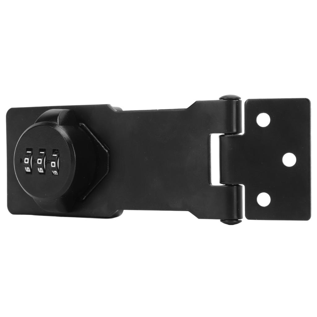Mechanical Password Lock 3 Digit Combination Anti Theft Hasp Lock for Door Cabinet Drawer