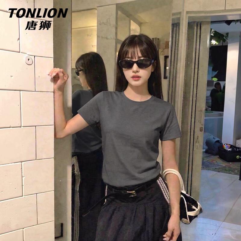 TonLion Women's Sorona Cooling Slim Fit T-Shirt