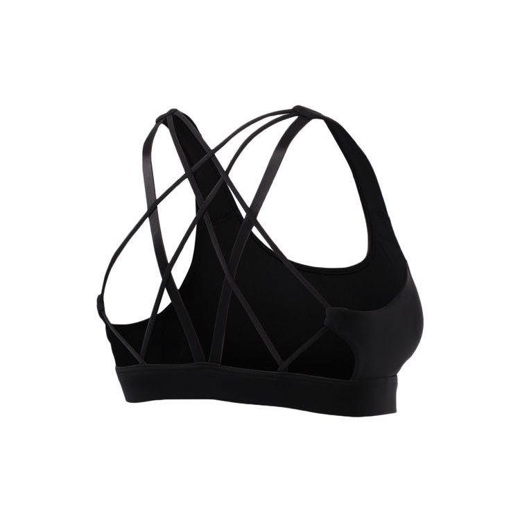 Li Ning Training Series Medium Support Elastic Tight Sports Underwear Women Underwear Black AUBR024-3