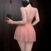 Sexy young woman lingerie abstinence passion wife seduction small chest suspenders pajamas pure desire flirting nightdress set