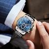 Iqiyi Men S Watch Waterproof Analog Quartz Blue 2889g Bl