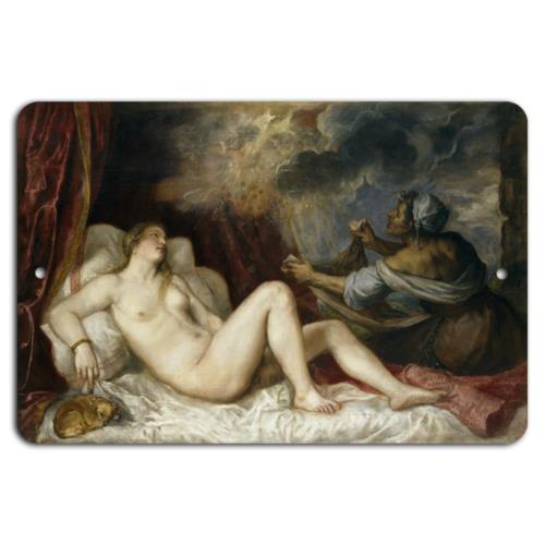 

Golden Ambitions A Timeless Mythical SceneAluminumtin sign 20x30cm（7.8x11.8inch）