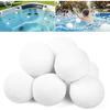 4 Pack Reusable Scum Balls for Spas Hot Tub,Washable Oil Absorbing Sponge Ball for Swimming Pools,Hot Tub, and Spas,Bathtubs Spa