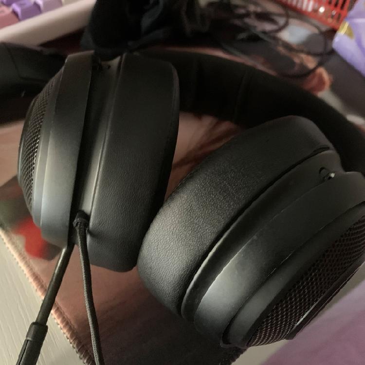 Earpads Comfort Ice Gel/Leather Ear Cushions for 7.1 V2  Headphones Headsets 7.1 Surround Sound Precise Fit