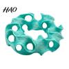 Aquarium Fish Shelter 3D Printed Hideout Cave, Wavy Hollow Ring Shrimp Shelter, Stable Bottom Decoration for Breeding Hiding Hole Decor, Tank Ornament