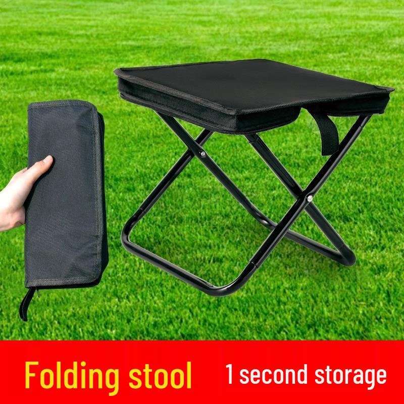 Portable Outdoor Folding Chair: Camping, Picnic, Fishing Stool & Multifunctional Small Bench