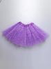 Children's Three-Layer Puffy Tutu Skirt with Sequins