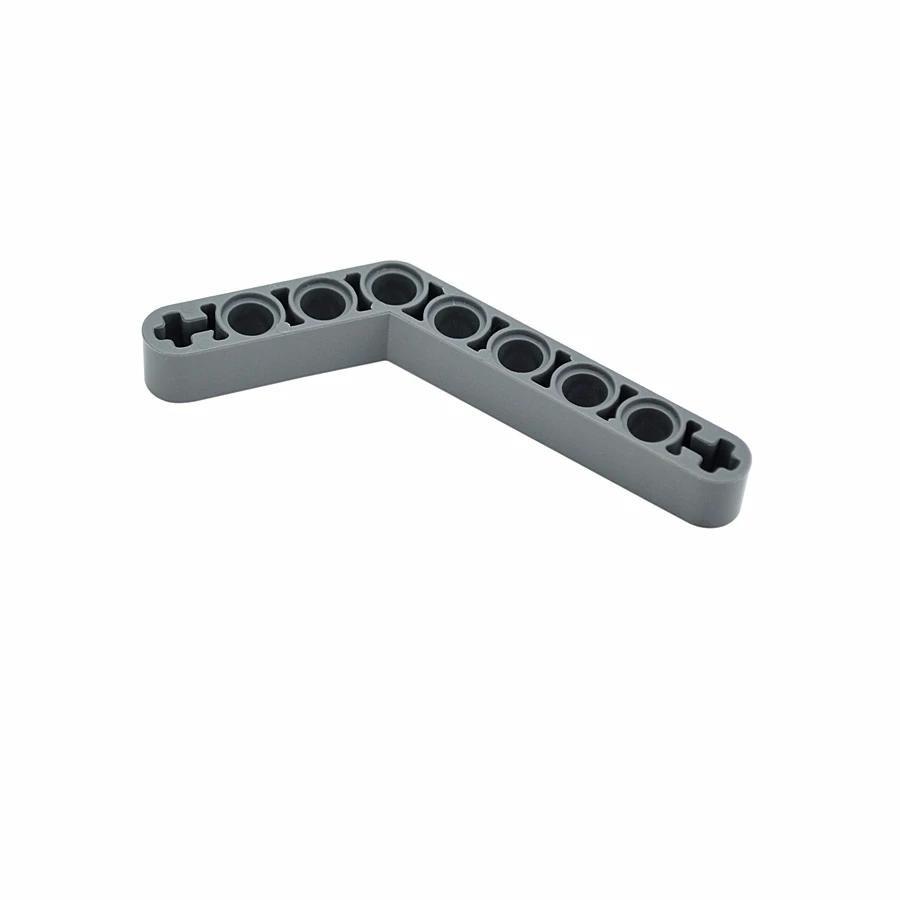 DO IT YOURSELF 6x4 Bent Liftarm Thick Curved Arm 10Pcs Moc Construction Bricks Technical Beam Works With 6629 Assembles Particles Blocks Toy