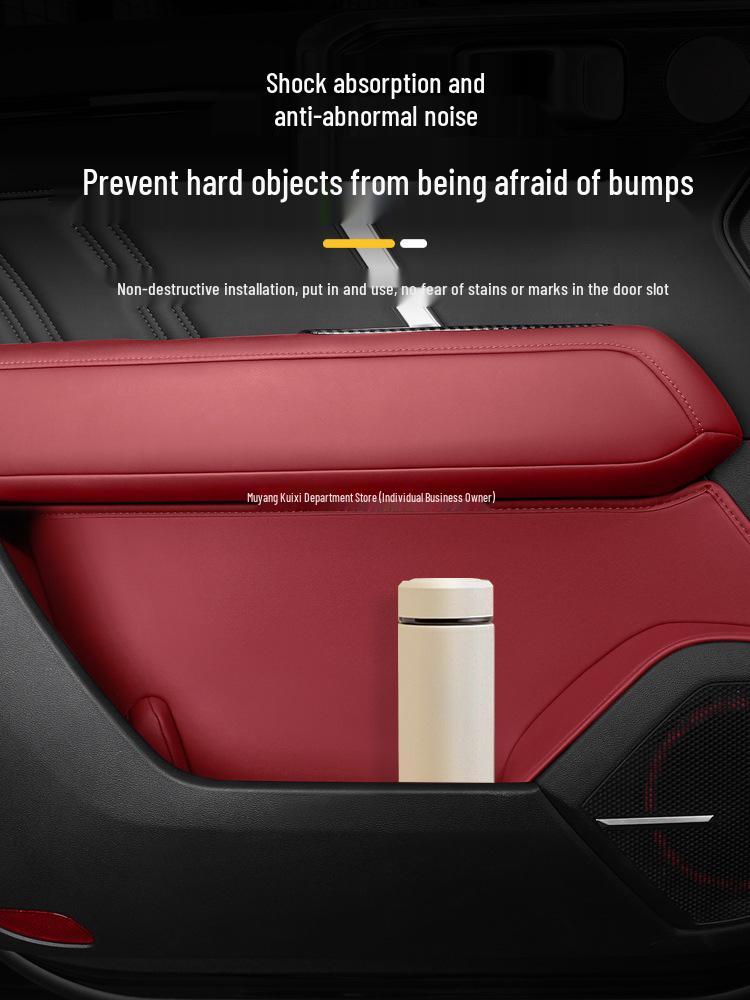 Tank 400hi4t Leather Door Storage Pockets - Thickened Nappa Leather Interior Mats