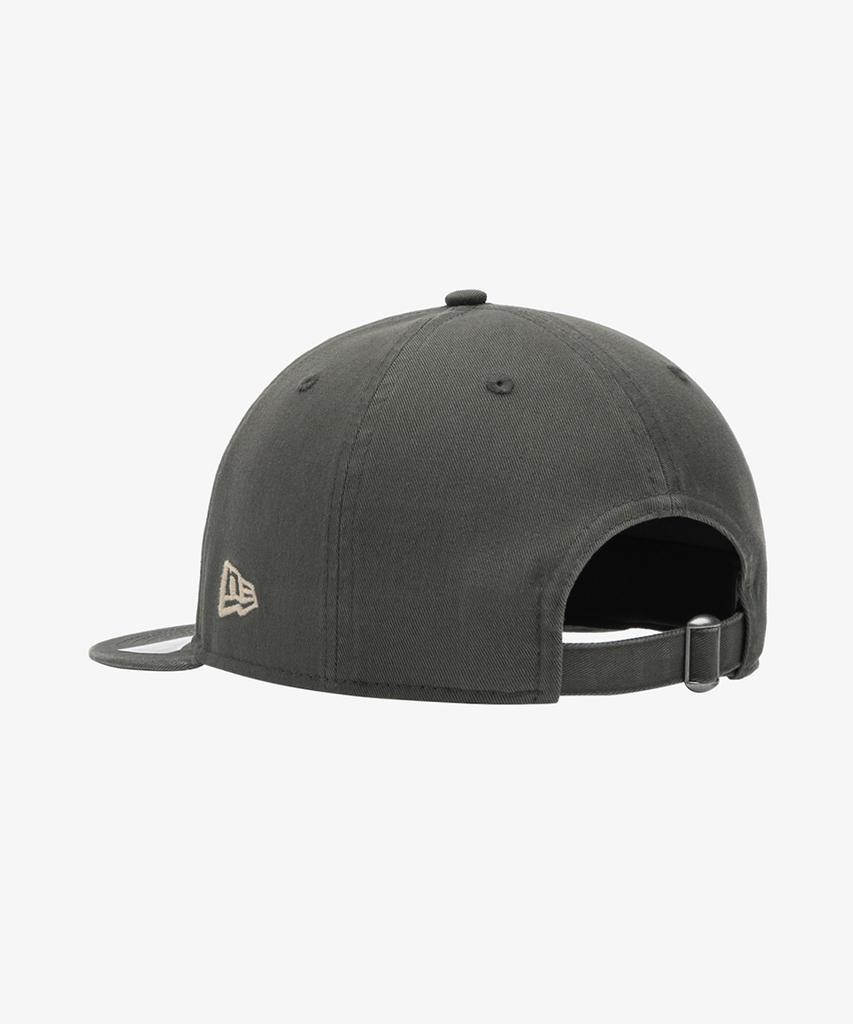New Era Mlb Cooperstown New York Yankees Big Logo Retro Crown Strapback Dusty Charcoal