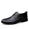 New Arrival Business Casual Shoes Men Lace Up Formal Dress Footwear Genuine Leather Male Oxford Shoes Wedding Party Derby Shoes
