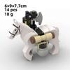City Creativity DIY Medieval Military Knight Carriage Chariot MOC Model Building Blocks Bricks Educational Children's Toys Gift