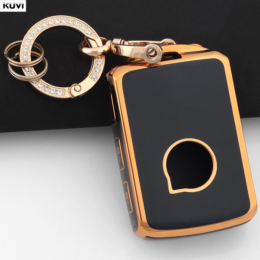 Tpu Car Remote Key Case Cover Shell Fob For Volvo S60 S90 Xc40 Xc60 Xc90 V60 V90 T5 T6 T8 Polestar 1 Polestar 2 Accessories Bag