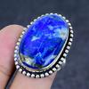 Sodalite Gemstone 925 Sterling Silver Jewelry Ring Size 7.5
