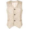 Herren Mittelalterliche Kleidung Retro Lässige Weste Halloween Smoking Jacke Mittelalterliches Kostüm Ärmellos Revers Gentleman Party Renaissance Gehrock