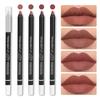 Waterproof Velvet Matte Lipstick & Liner Pen: Long-lasting, Easy-Color, Cross-Border Exclusive Makeup Tool
