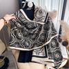 Temperament Tassel Age Reduction Thickened Scarf Outside With Loose Shawl High Sense Travel Cloak Women