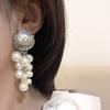 Grape Tassel Earrings French Retro Fashion Light Luxury High-end Earrings Jewelry