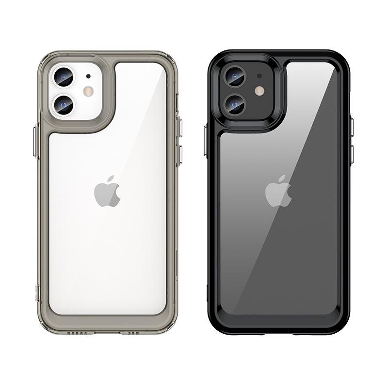 Applicable to colorful Apple 11 mobile phone case 11Pro mobile phone case 11Pro Max all-inclusive acrylic solid color anti-drop