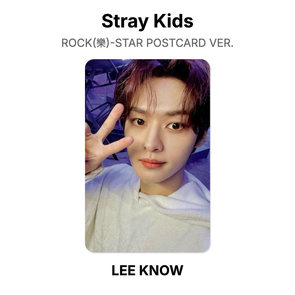 Stray Kids ROCK()-STAR POSTCARD VER. Official Photocard